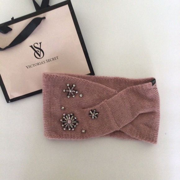 VICTORIAS SECRET HEADBAND EARWARMER NWOT - Picture 2 of 8